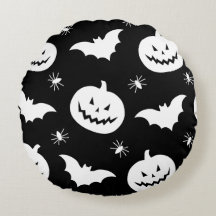 Spooktacular Round Halloween Pillow!