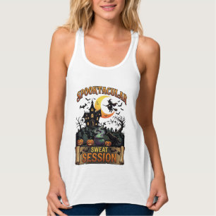 Spooktacular Schweiß-Session Spukhaus Hexe Cau Tank Top