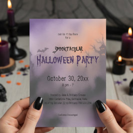 Spooktacular Spookular Night Halloween-Party Einladung