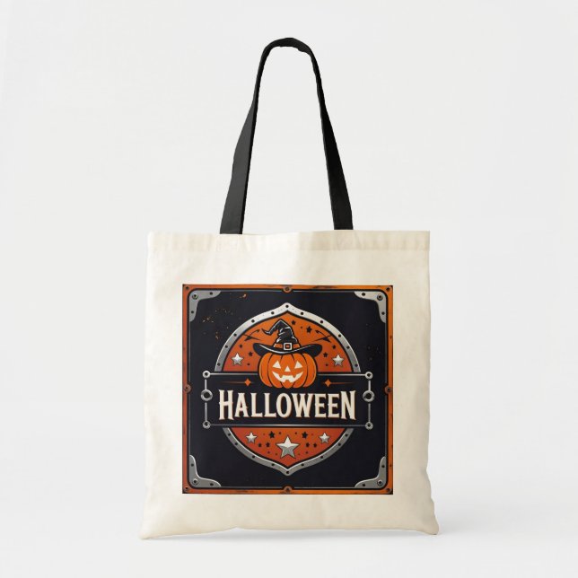 Spooktacular Spuk House Halloween Tote Bag Tragetasche (Vorne)