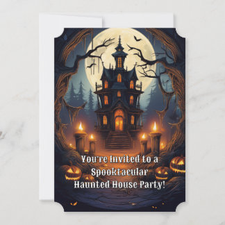 Spooktacular Spuk House Party Einladung