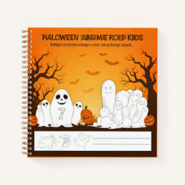 Spooktacular Zahlen: Ein Halloween-Farbabenteuer Notizbuch