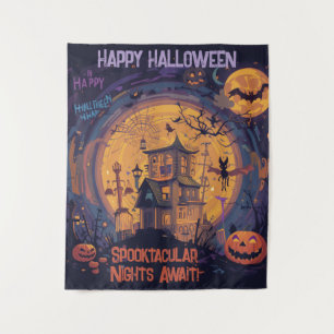 Spooktakuläre Nächte warten! Wandteppich