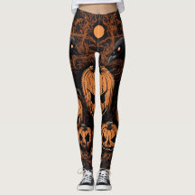Spooktakulärer Stil: Sammlung Halloween-Leggings