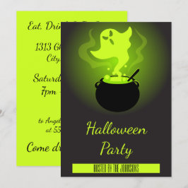 Spooktakuläres Party Einladung