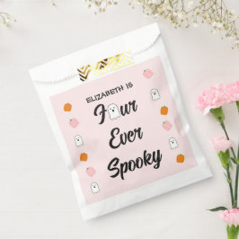 Spooky 4. Geburtstag Geschenktütchen