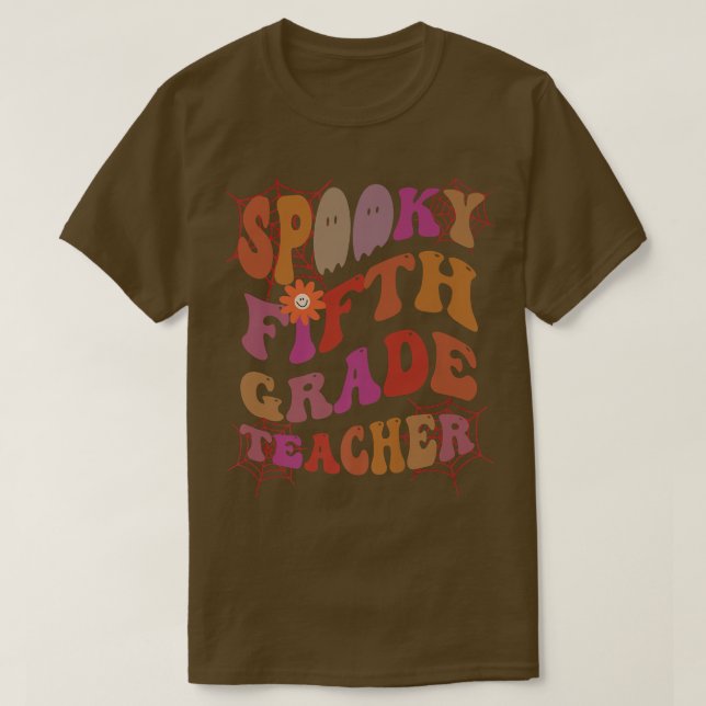 SPOOKY 5TH GRADE LEHRER Kostüm Das ist mein Fabool T-Shirt (Design vorne)