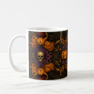 Spooky, aber charmant Halloween Pattern Tasse