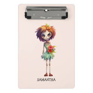 Spooky, aber Niedlich Zombie Kid - Adorable Macabr Mini Klemmbrett