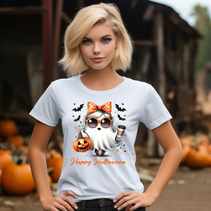 Spooky & Adorable: Niedliches Funny Ghost Hallowee T-Shirt