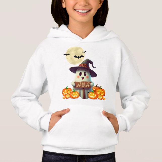 Spooky Adventure eines Geisterns "Ava" Hoodie (Vorderseite)