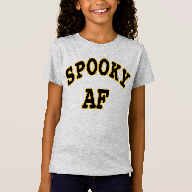 SPOOKY AF- HALLOWELY T-Shirt (Vorderseite)