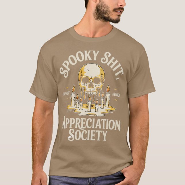 Spooky Appreciation Society (2) T-Shirt (Vorderseite)