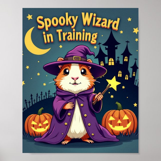 Spooky-Assistent im Training Poster (Vorne)