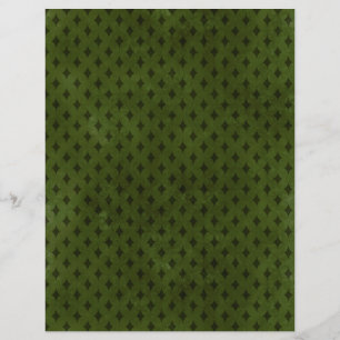 Spooky Autumn Gothbook Scrapbook Paper Sheet