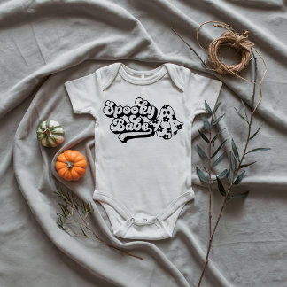 Spooky Babe Baby Bodysuit - Niedliches Halloween-O Strampler