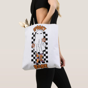 "Spooky Babe" Frau Halloween Ghost Orange