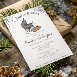 Spooky Baby braut Gothic Baby Dusche Einladung