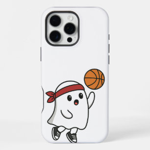 Spooky Basketball Ghost iPhone 16 Pro Max Hülle