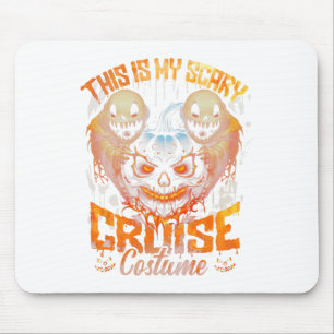 Spooky Beängstigend Skeleton Halloween Mousepad