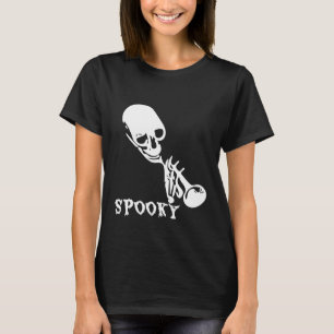 Spooky Beängstigend Skeleton Trumpet Meme T - Shir T-Shirt