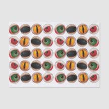 Spooky beängstigenden Zombie Gothie Augen hallowee