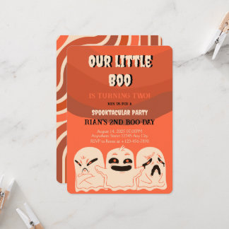 Spooky Birthday Party Einladung