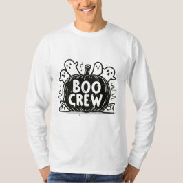 Spooky Boo Crew Halloween T-Shirt