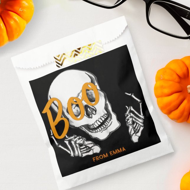 Spooky BOO Fvor Bags - Personalisiert mit Ihrem Na Geschenktütchen (Von Creator hochgeladen)