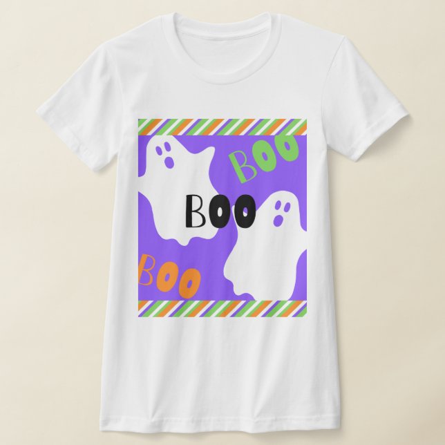 Spooky Boo Ghost T-Shirt (Ablage )