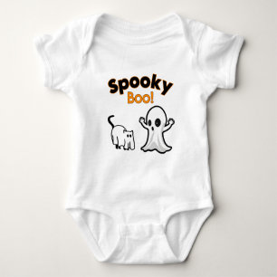 Spooky Boo! - Happy halloween Baby Strampler