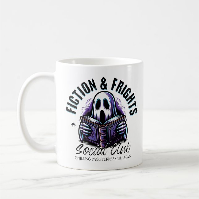 Spooky Book Social Club Kaffeetasse (Links)