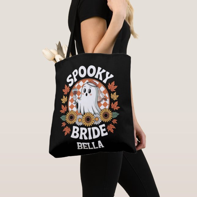 Spooky Bride Ghost Halloween Personalisiert (Von Nahem)