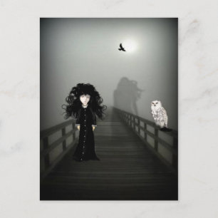Spooky Bridge Postkarte
