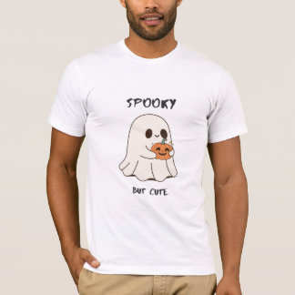 Spooky but Cute – Halloween Pastel Ghost Tee 👻💖