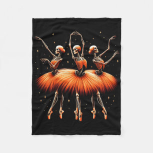 Spooky Byllerina Skeleton Dance Funny Halloween By Fleecedecke
