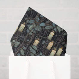 Spooky Candles und Reben Seidenpapier