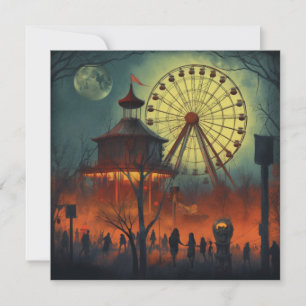 Spooky Carnival: Fright Fest Carnival Einladung
