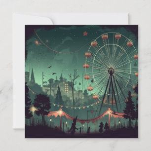 Spooky Carnival: Fright Fest Fairground Einladung