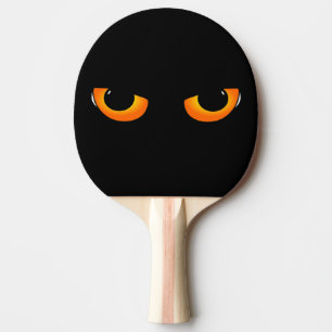 Spooky Cat Eyes Tischtennis Schläger