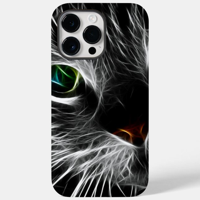 Spooky Cat Feline Soul Spirit Animal Case-Mate iPhone Hülle (Rückseite)
