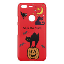 Spooky Cat Red iPhone Case – Feline the Fright
