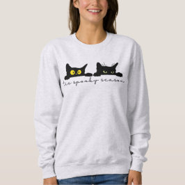 Spooky Cats Season, Niedliche Halloween-Katzen Sweatshirt