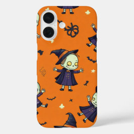 Spooky Chic Halloween Kissen - beängstigend festli iPhone 16 Hülle