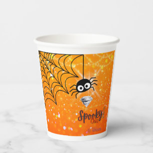 Spooky Chic Halloween-Party Paper Cup Pappbecher