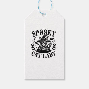 Spooky Childless Cat Lady Halloween Kostüm Geschenkanhänger
