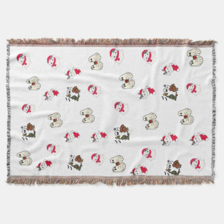 Spooky Christmas Throw Blanket  Decke