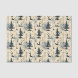 Spooky Christmas Tree Seidenpapier