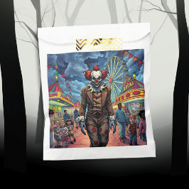 Spooky Clown im Stil des Karneval-Comic Geschenktütchen