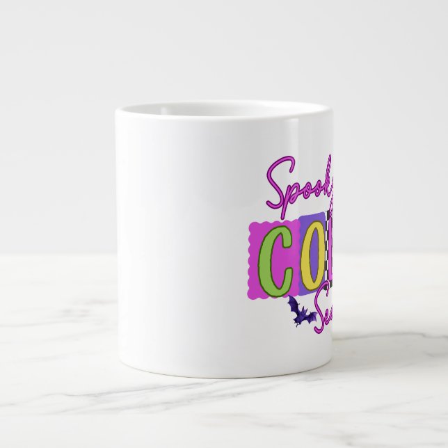 Spooky Collie Halloween Tasse (Vorderseite)